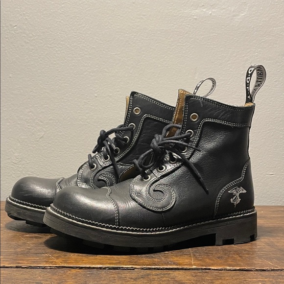 John Fluevog Derby Swirl Boots - Picture 5 of 5